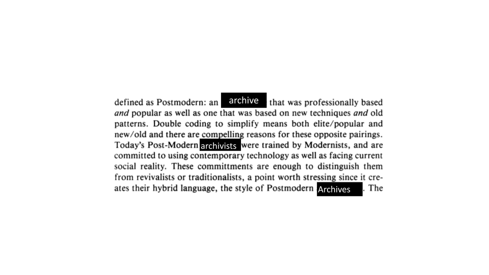 Charles Jencks in What is Post-modernism?